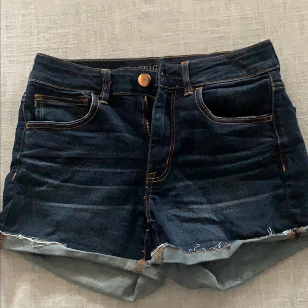 American eagle hi-rise size 6 shorts